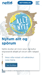 Mobile Screenshot of netto.is