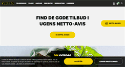 Desktop Screenshot of netto.dk